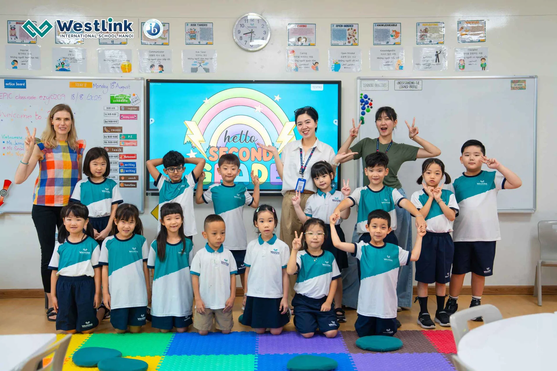 Ngày đầu tiên của năm học mới tại Westlink đã chính thức bắt đầu!