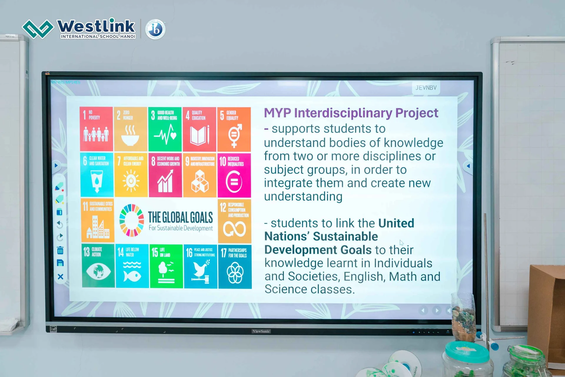 MYP Interdisciplinary Project Showcase: Researching UN SDGs