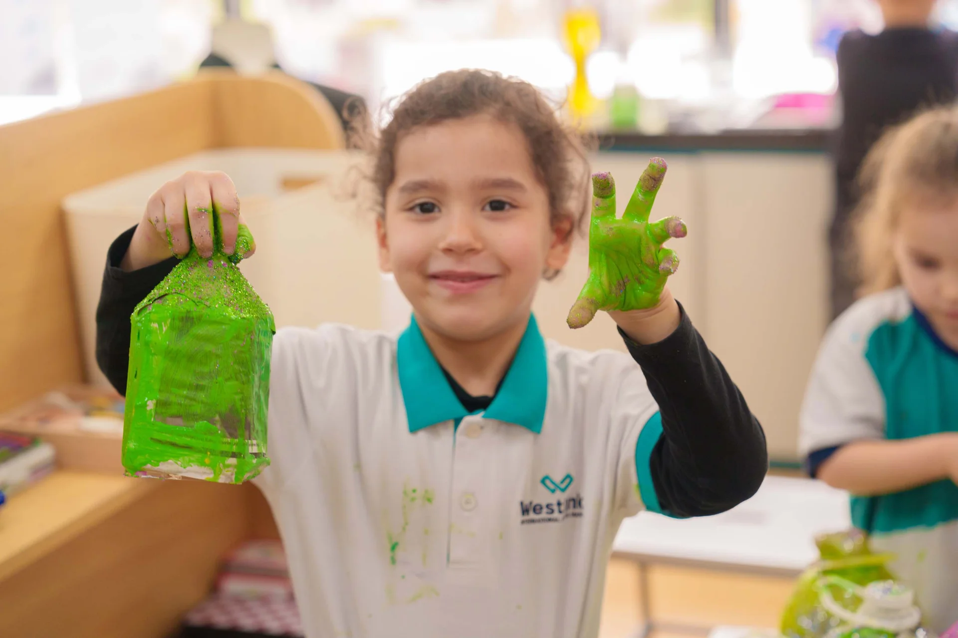 Turning trash into treasure with student-led creation